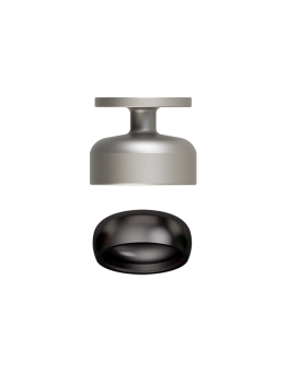 Coping de impresión SIScator + botón negro