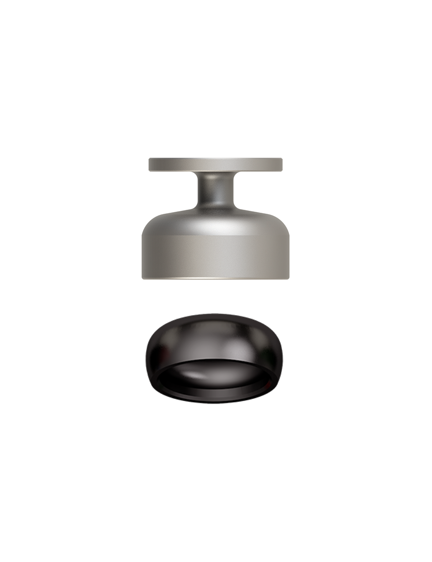 Coping de impresión SIScator + botón negro